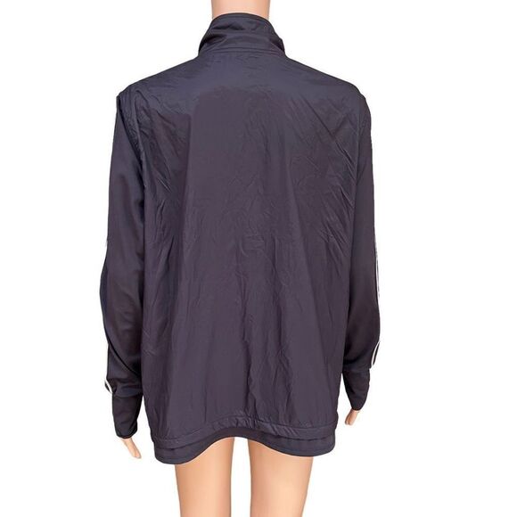 Tangerine Womens Plum Purple Full Zip Lightweight Windbreaker Track Jacket XL - Picture 3 of 7